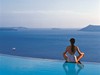 Řecko, Santorini, Oia, Hotel Perivolas, bazén